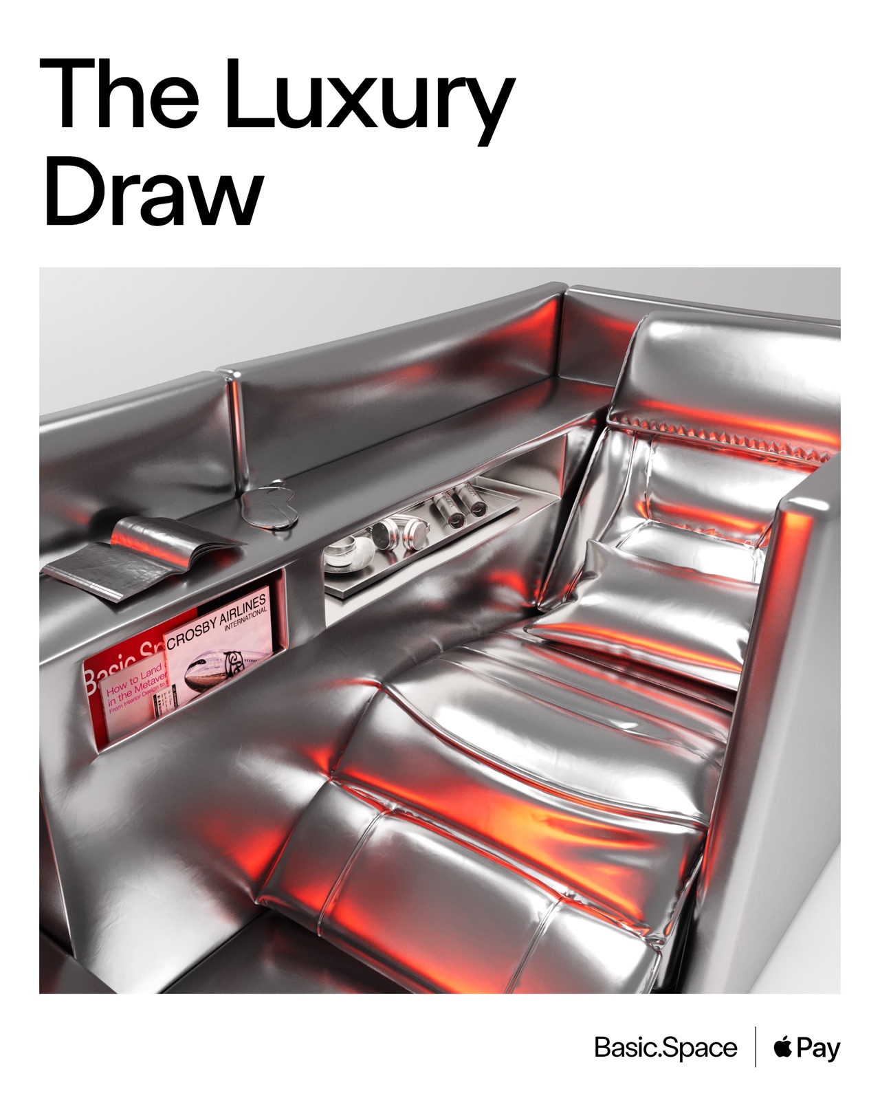 The Luxury Draw: The Lounge by Basic.Space and Apple Pay