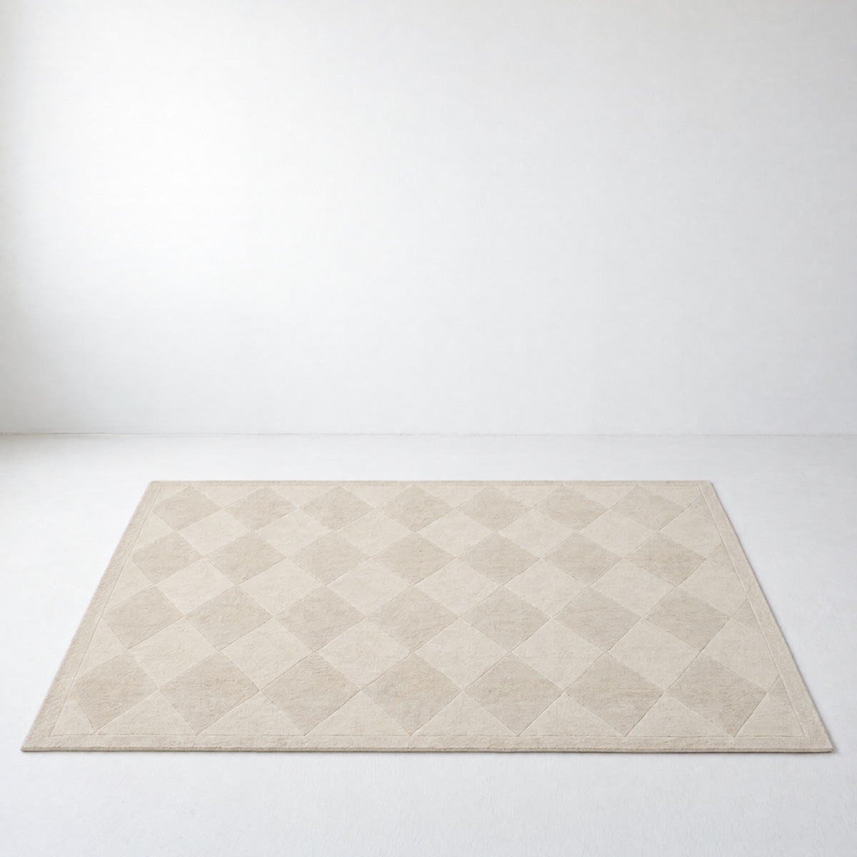 Diamond Dusty White Rug